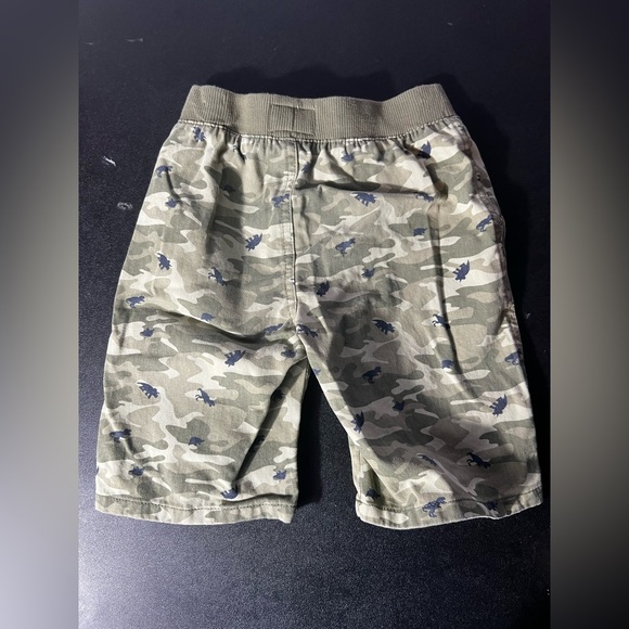 WEATHERPROOF VINTAGE Little Boy 2pc Woven Shirt  Short Set Dinosaurs Size 7 - Picture 6 of 9